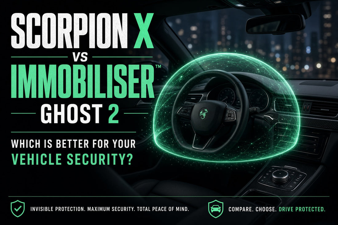 Scorpion X Immobiliser vs Autowatch Ghost 2: Which Vehicle Security System Is Right for You?