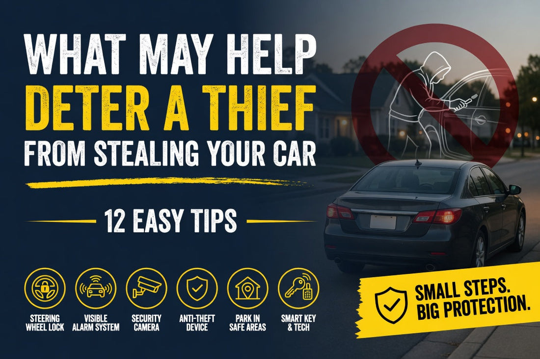 12 Practical Ways to Help Deter Car Thieves