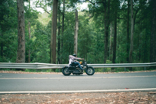 Where can you fit a motorcycle GPS tracker on a small bike?