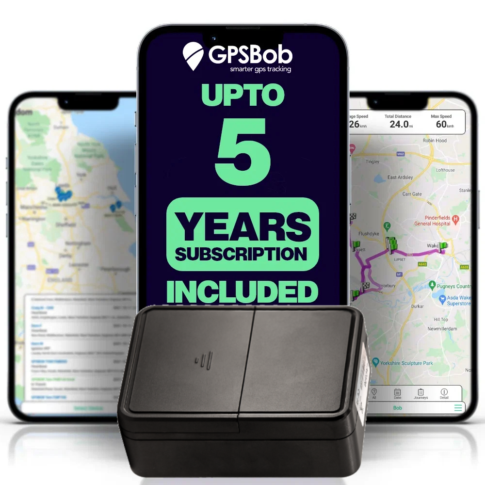 GPSBob Long Life+ Rechargeable Battery 4G GPS Tracker