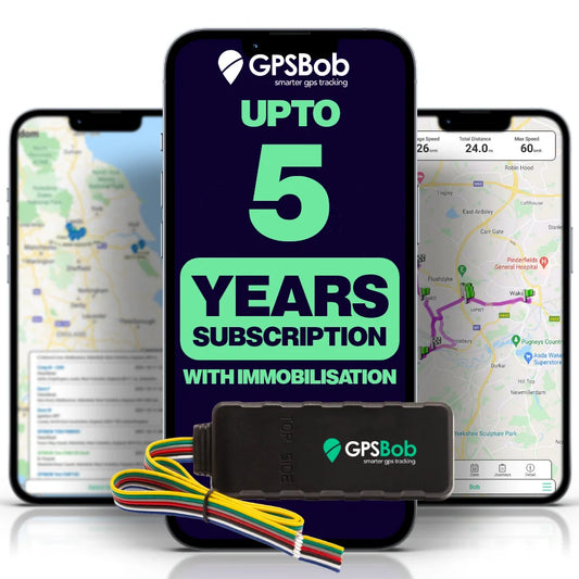 GPSBob Immobilisation 4G GPS Tracker