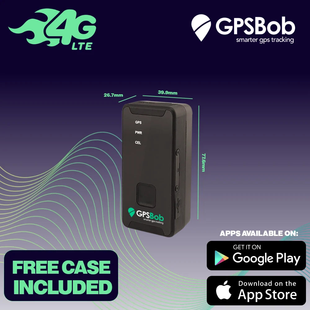 GPSBob Portable Personal 4G GPS Tracker