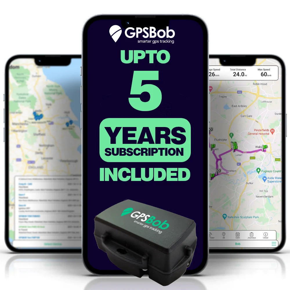 GPSBob Long Life Battery 4G GPS Tracker